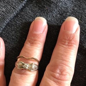 10k gold wedding set